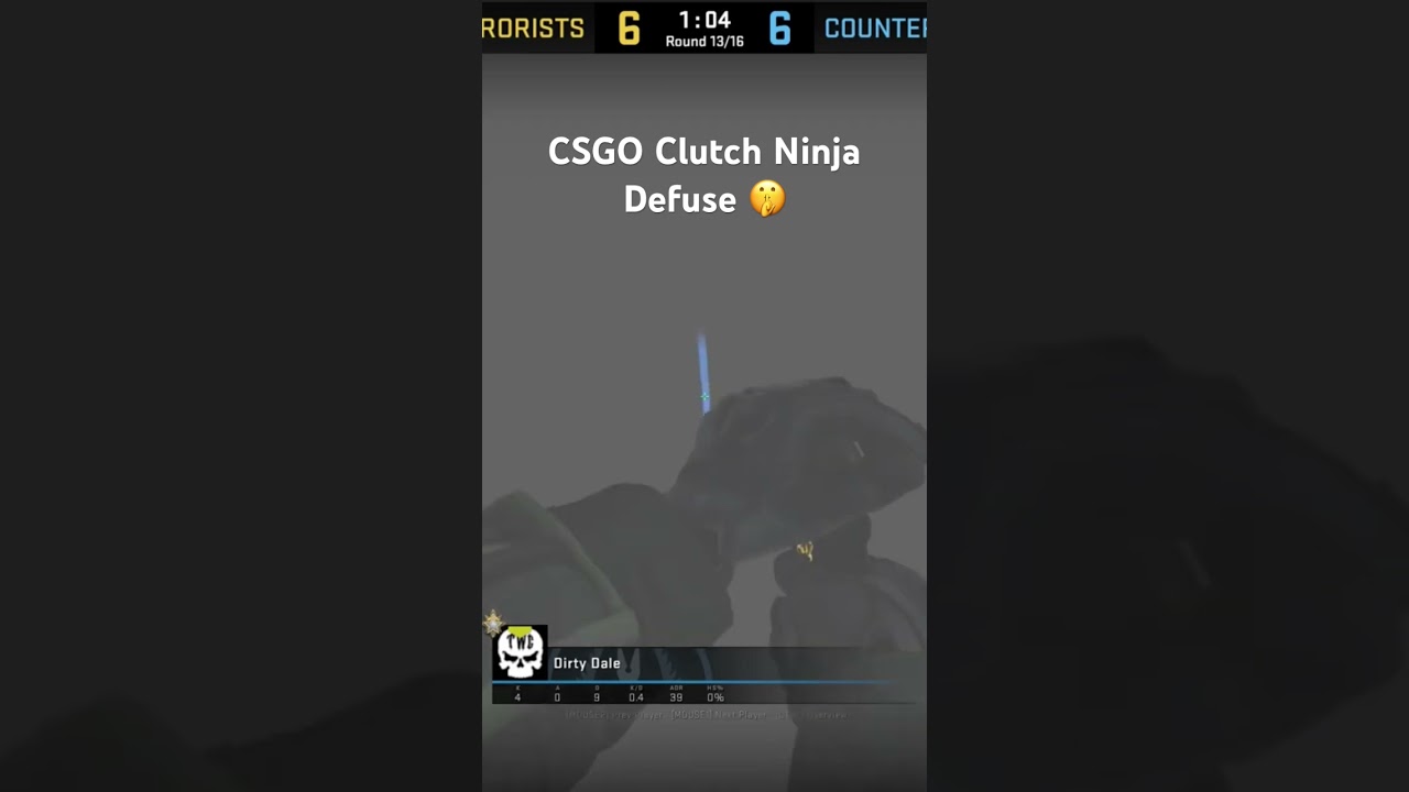 csgo clutch ninja defuse