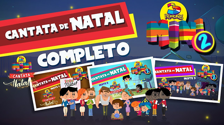 Especial de Natal Completo - 3 Palavrinhas Mini - 2ª Temporada
