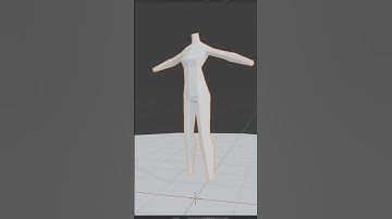 Character Design Progress using Low-Poly style in Blender