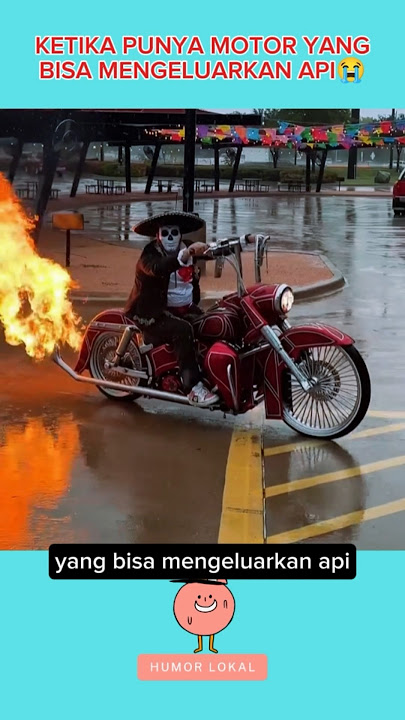 WHEN YOU HAVE A MOTORCYCLE THAT CAN SPEAT FIRE #viralvideo