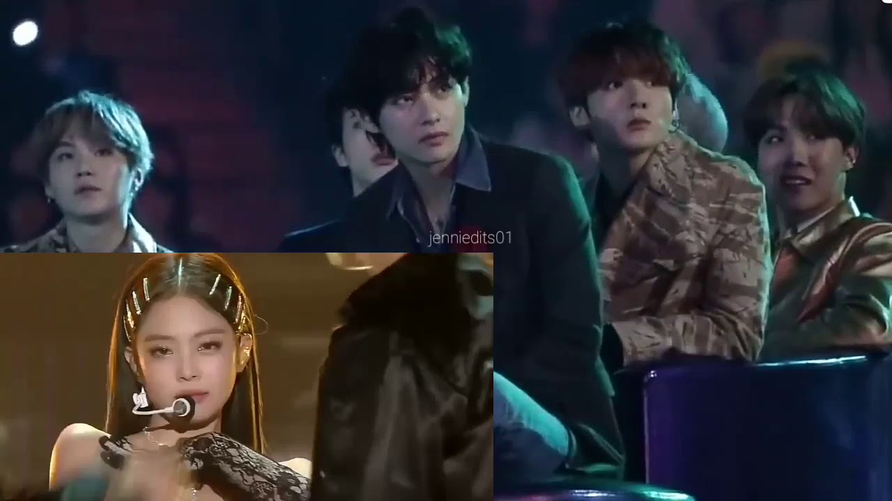 Bts reaction to Jennie 