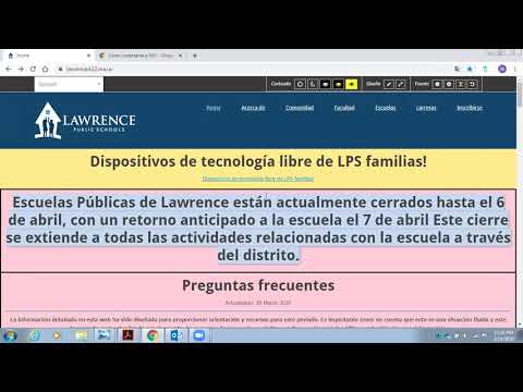 LPS Free Tech Login - Spanish