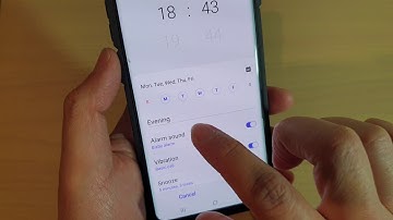 Galaxy S10 / S10+: How to Change Alarm Clock Sound