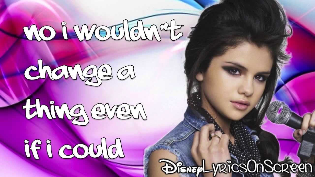 Selena Gomez & The Scene - Rock God (Lyrics Video) HD - YouTube