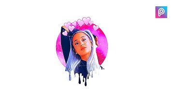 Create an Unique Cartoon Dripping Effect with just your phone | Picsart Editing Tutorial