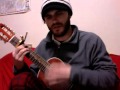 Freestyle about love on my Aria mini-guitar 2011-01-27