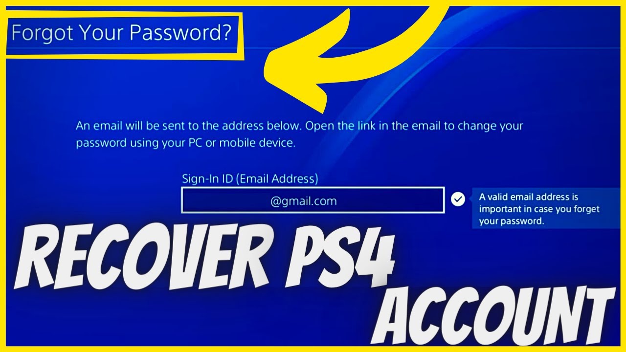 How to Recover PSN Account with NO Password or Email (Sign in ID) 100%  Works on PS4 & PS5 