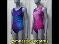 Dark Blue And Romantic Purple Gymnastic Leotards 
