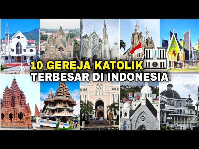 Megah nan indah bak Vatikan! Inilah 10 Gereja Katolik TERBESAR di Indonesia class=