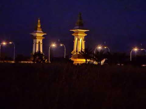ที่นี้ นครพนม สะพานมิตรภาพไทย-ลาว3 บรรยากาศยามค่ำคืน#ปายเที่ยวกานสไตล์tk