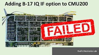 REL #29 Adding B17 IQ IF option to CMU200  FAILED