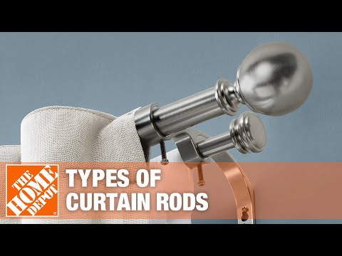 Types of Curtain Rods | The Home