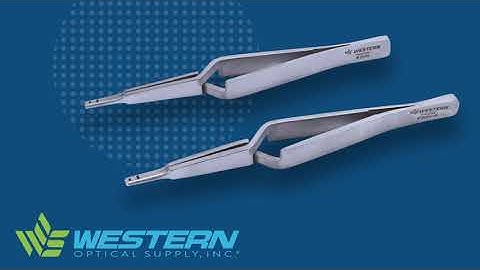 2055 & 2055 XL Self-Closing Tweezer for Opticians | Western Optical Supply
