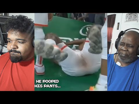 Dad Reacts to Most EMBARRASSING Moments In NBA History...(HE TOOK A NUMBER 2 DURING GAME)