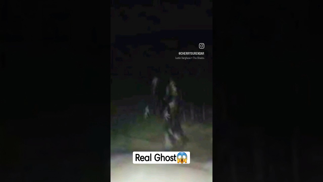 Real Ghost Captured live on road