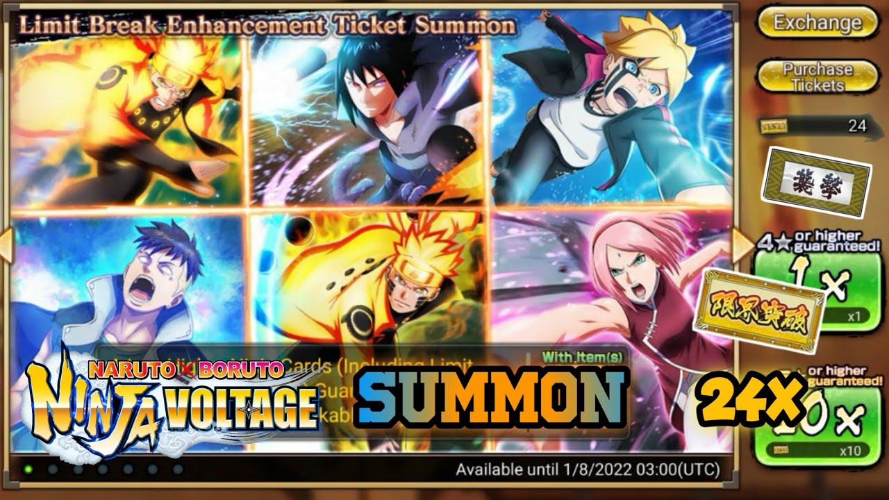 NxB NV :New Banner! Limit Break Enhancement Ticket's Summon