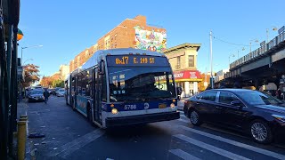 MTA NYCT Bus: 2011 NovaBus LFSA #5788 on the Bx17