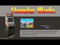 Thunder Blade 1987 Arcade Cabinet Thunder Blade 1987 Arcade Cabinet