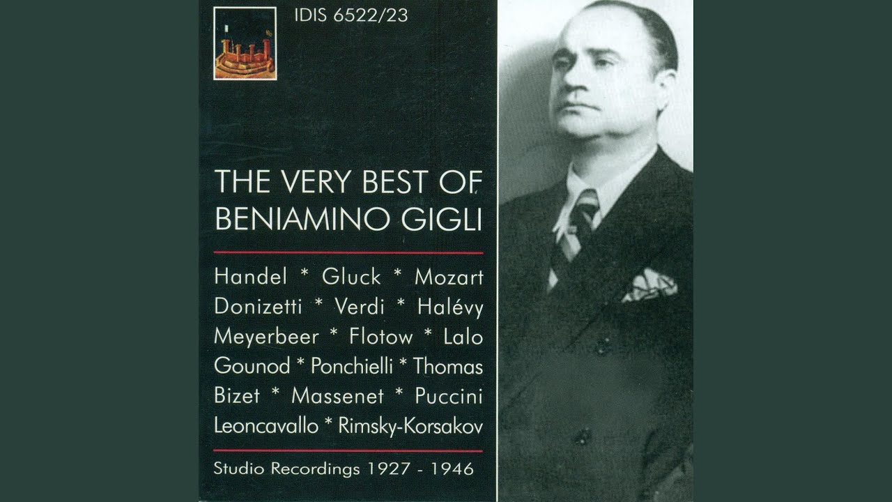Sleduj Manon (Sung in Italian) : Manon, Act III: Ah, dispar, vision na YouTube