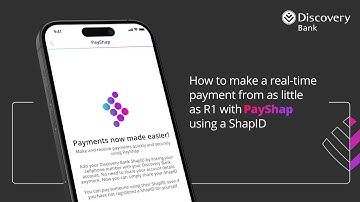 How to use PayShap with Discovery Bank