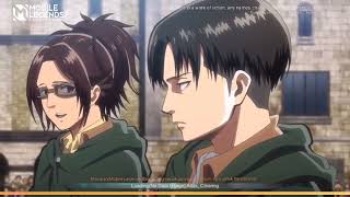 Loading screen MLBB X Levi ackerman