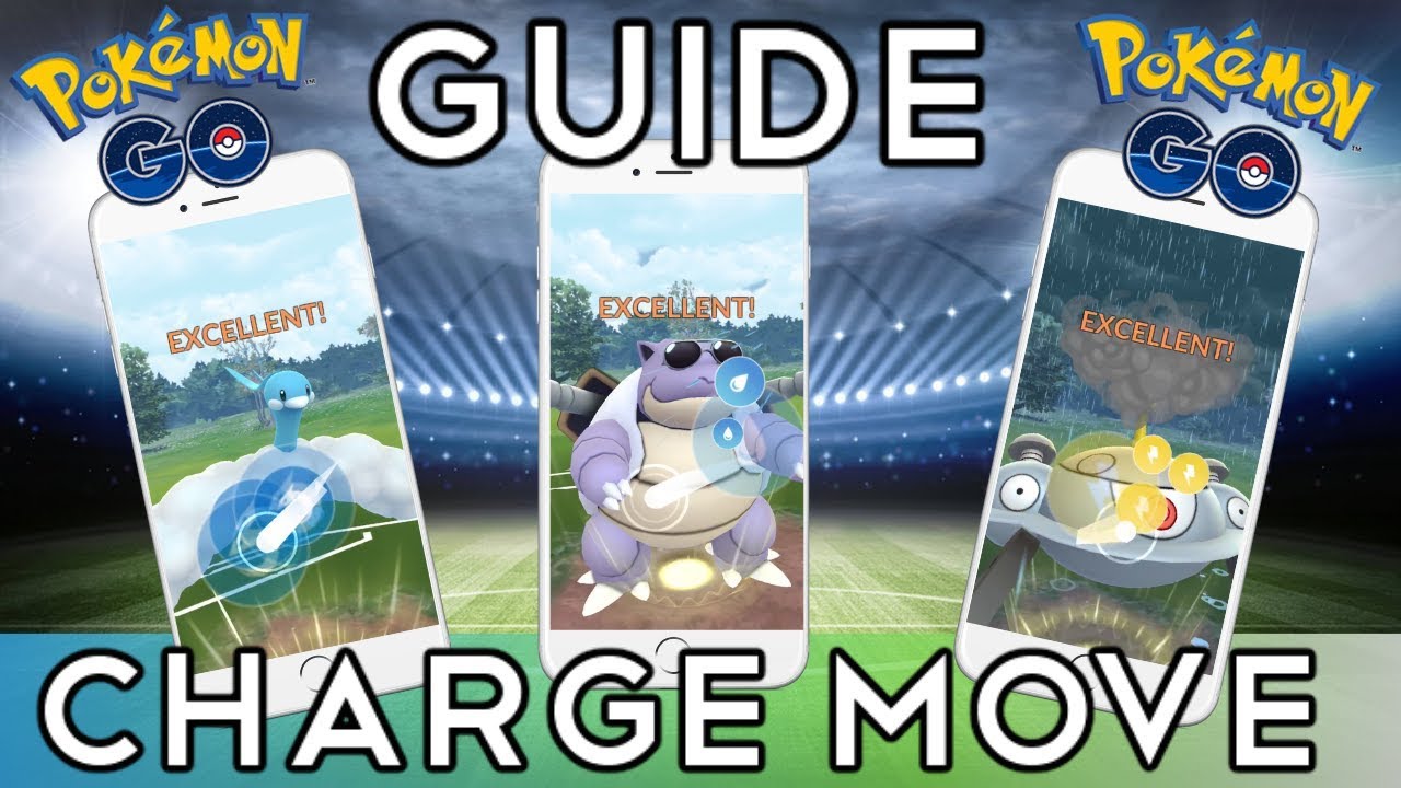 EXCELLENT Charge Move Guide Pokemon Go PvP YouTube