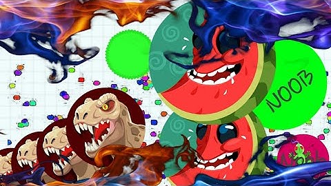 Blob.io Gameplay/// Random moments/// Trying out macro