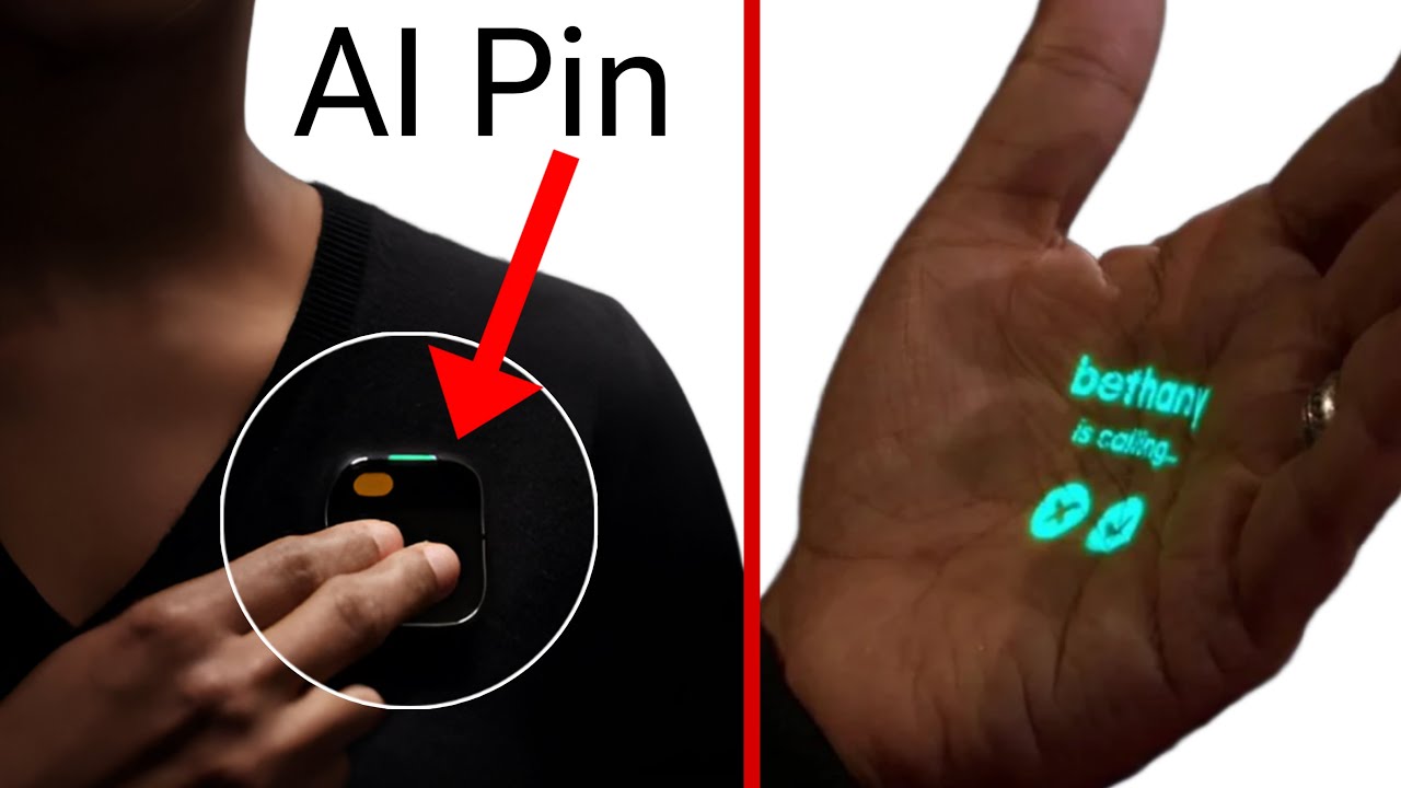 The Humane AI PIN [Cure Your Screen Fatigue] - YouTube