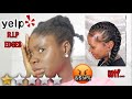 I WENT TO THE WORST REVIEWED BRAIDER IN MY CITY *SHE WANTED MY BOO* (1 star)