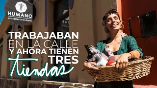 TRABAJABAN EN LA CALLE Y AHORA TIENEN TRES TIENDAS | Artesanos, pequeños productores y amor