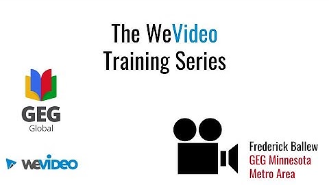 WeVideo Training Series- Add Text to Video