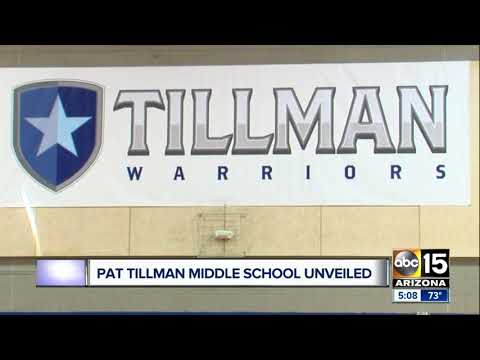 Pat Tillman middle school unveiled