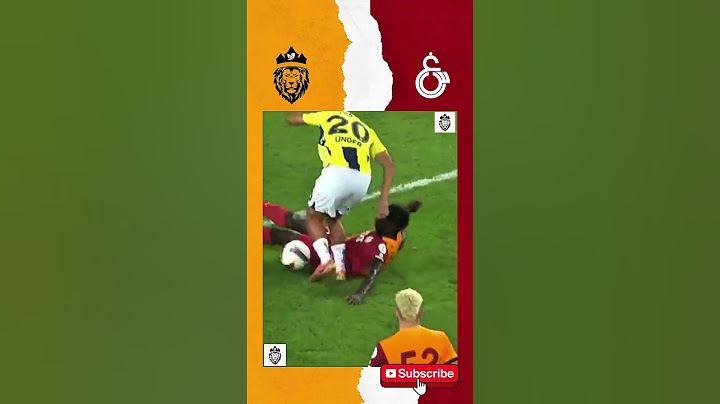 Penaltı bekledikleri  pozisyona bak rezillik.