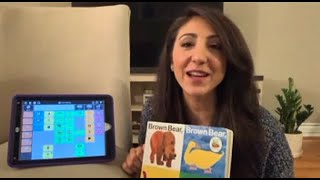 Brown Bear, Brown Bear: AAC read aloud - modeling with aided language stimulation