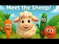 Watch Lucy Make Her First Garden Friends! 🐑✨