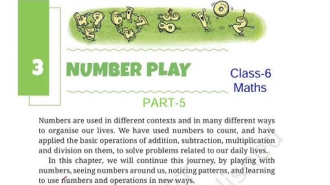 Page 65, 66, 67 / Number Play / Class-6 Maths NCERT Ganita Prakash Chapter-3 Solution Explanation