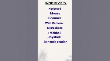 Input & Output Devices of computer | #inputdevices | #outputdevices | #shorts | #ytshorts |#ytshort
