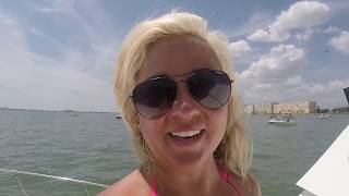 Partying on a Yacht for the St. Pete Beach boat races