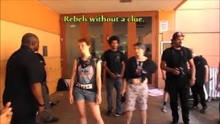 Protesting Police Presence in Portland Schools.