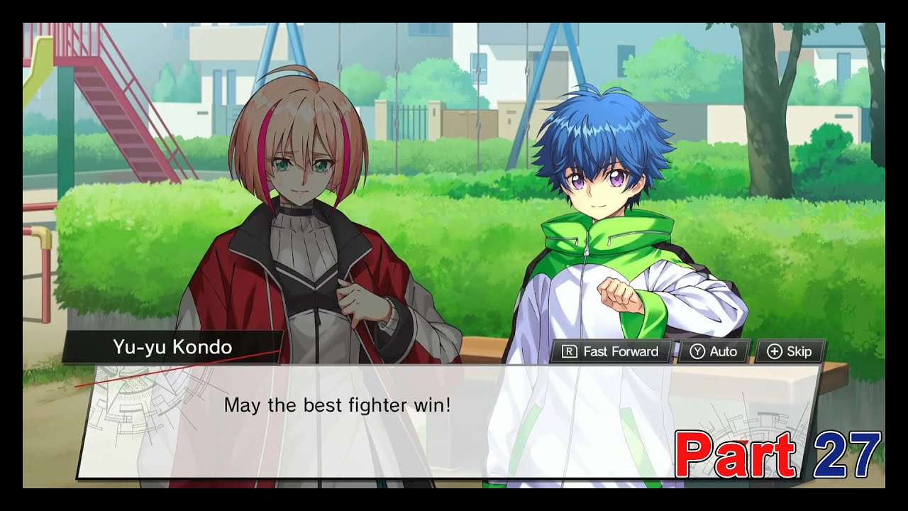 Lets Play Cardfight!! Vanguard Dear Days Part 27 Vs. Yu-yu Kondo - YouTube