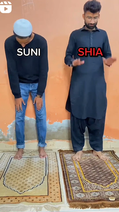 Sunni vs Siya namaz forms❤️ #shorts