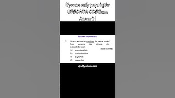 UPSC CDS 2 2025 English PYQ 🔥