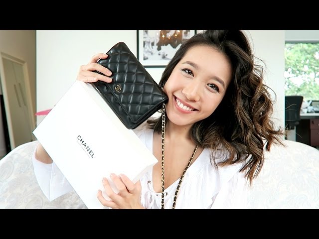 loving my new wallet on chain #unboxing #chanel #chanelunboxing #chane, Wallet