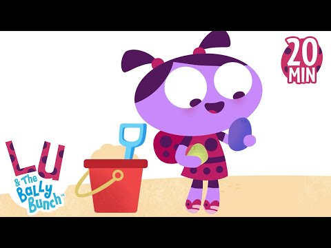 The Great Treasure Hunt! | Fun Preschool Cartoon | Lu & The Bally Bunch | 9 Story Kids