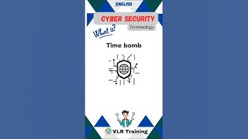 What is Time bomb? cyber security terminology #cybersecurity #vlrtraining #education