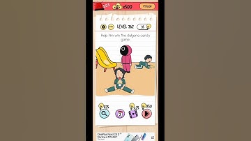 Help him win the dalgona candy game 🧠 brain test level 362 completed #tamilgamingcompany