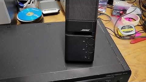 Testing a Sony cd player mini disc player/recorder MXD-D3