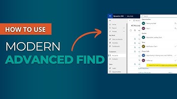 How to Use the New Microsoft Dynamics 365 Advanced Find | Sikich