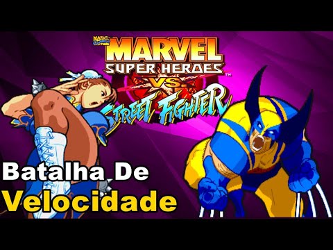 Que Velocidade! - Marvel Super Heroes vs Street Fighter