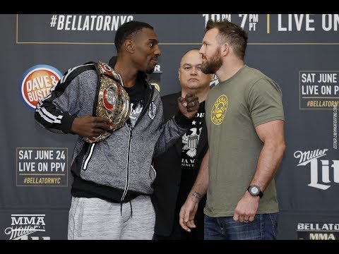 Bellator 180: Phil Davis vs. Ryan Bader Media Day Staredown - MMA Fighting